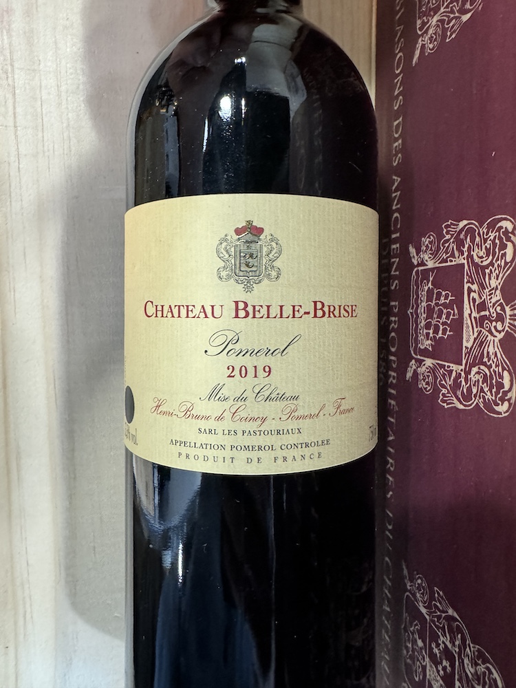 Chateau Belle Brise - Pomerol 2019 (750)