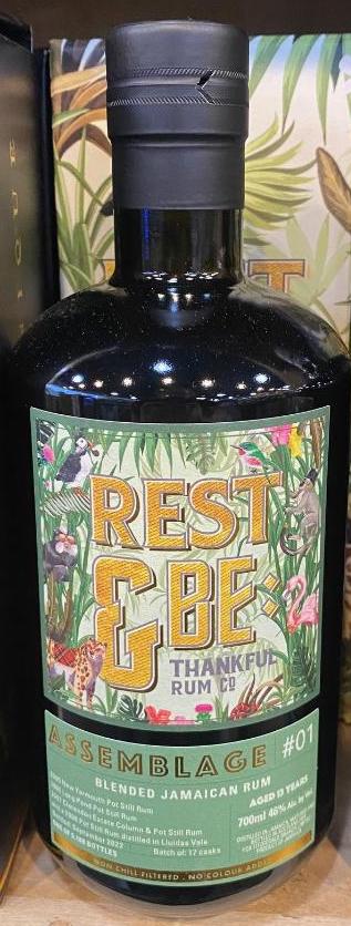 Rest & Be Thankful - Assemblage Blended Jamaican Rum 0 (750)