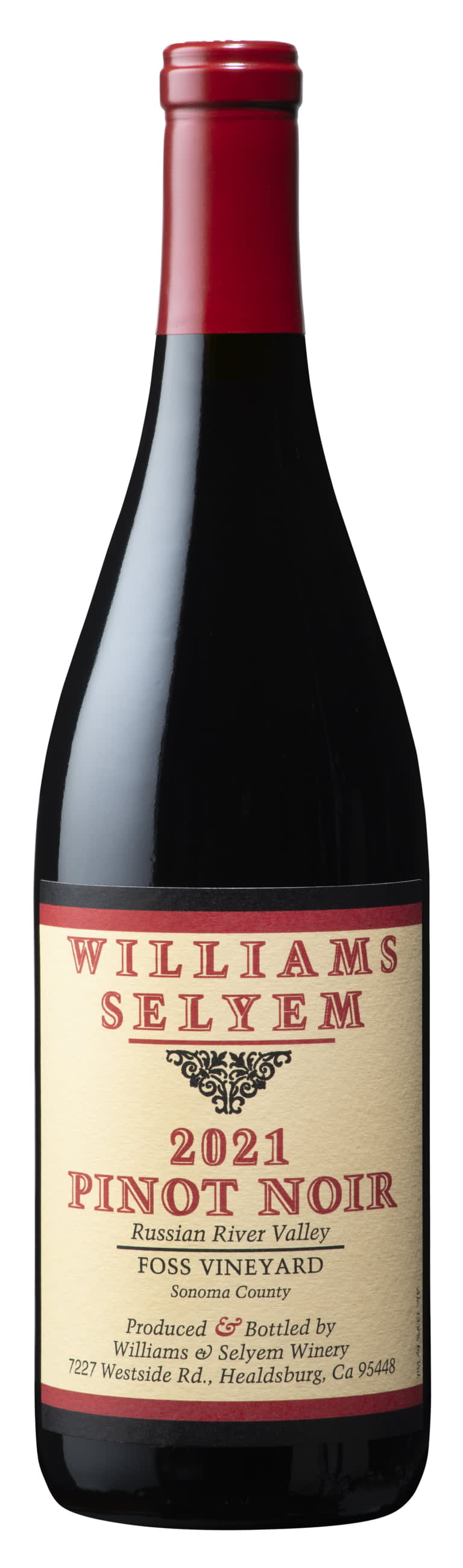 Williams Selyem - Foss Vineyard Pinot Noir 2021 (750ml) (750ml)