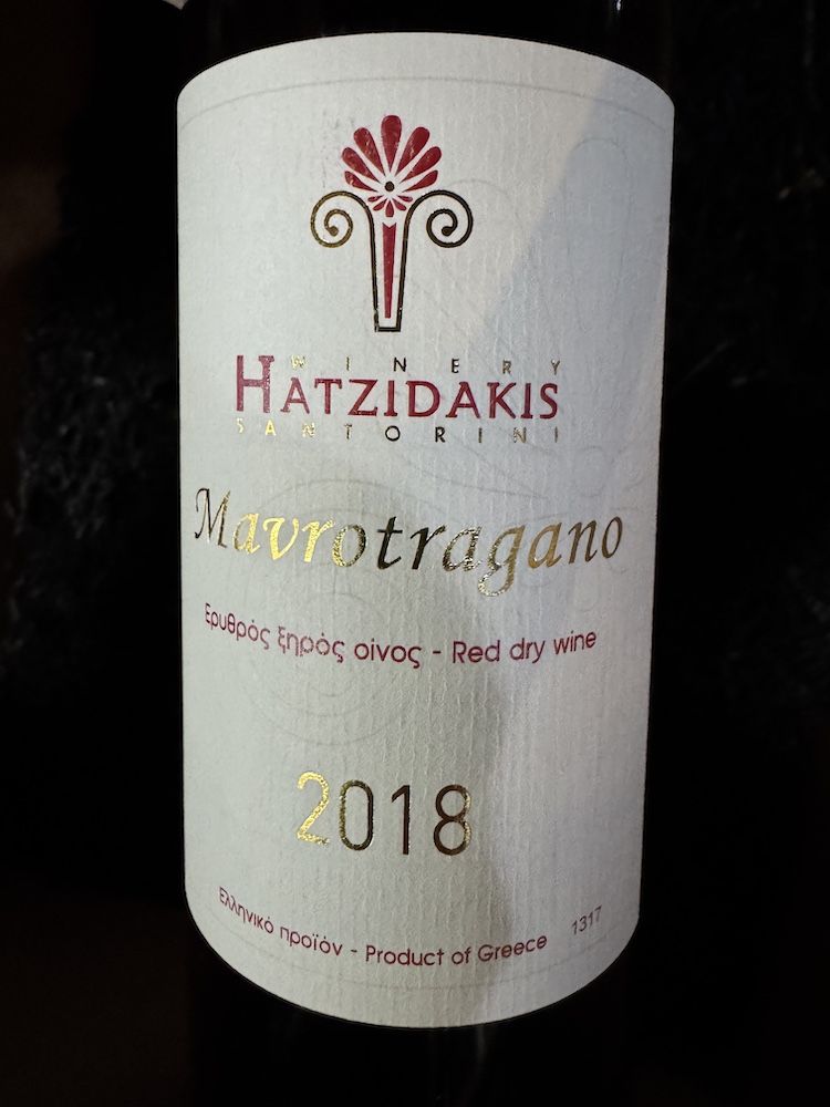 Hatzidakis - Mavrotragano 2018 (750)