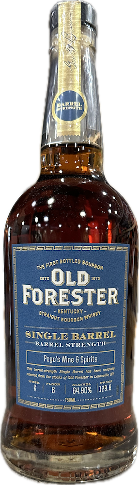 Old Forester - Barrel Strength Pogo's Pick (750)