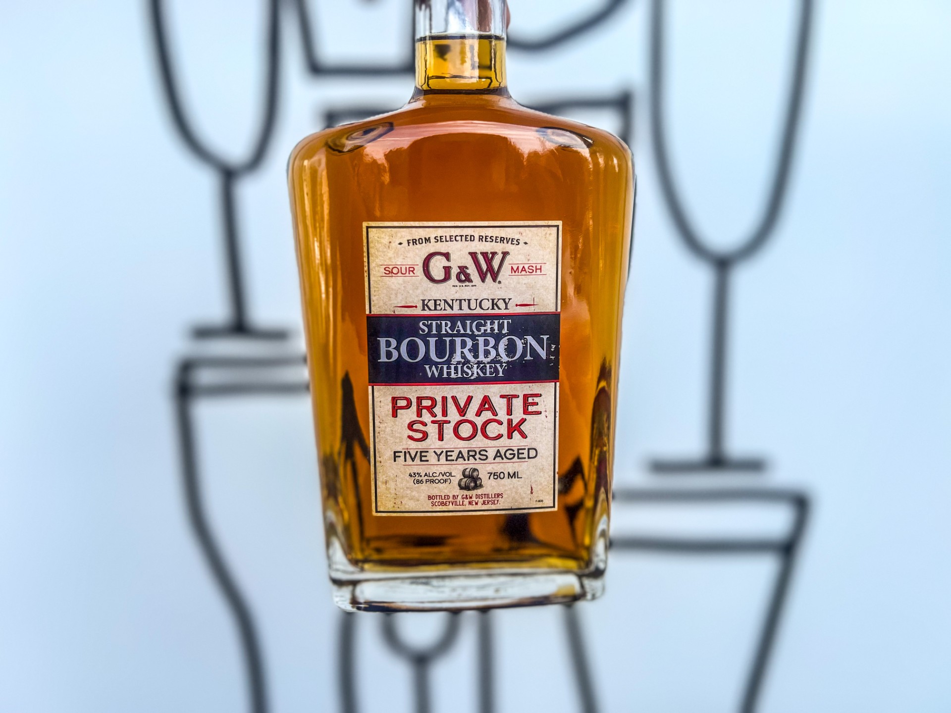 G&W - Private Stock 5 Year Bourbon (750)