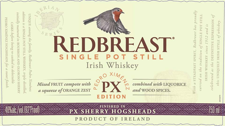 Redbreast - PX 92 proof Irish Whiskey (750)