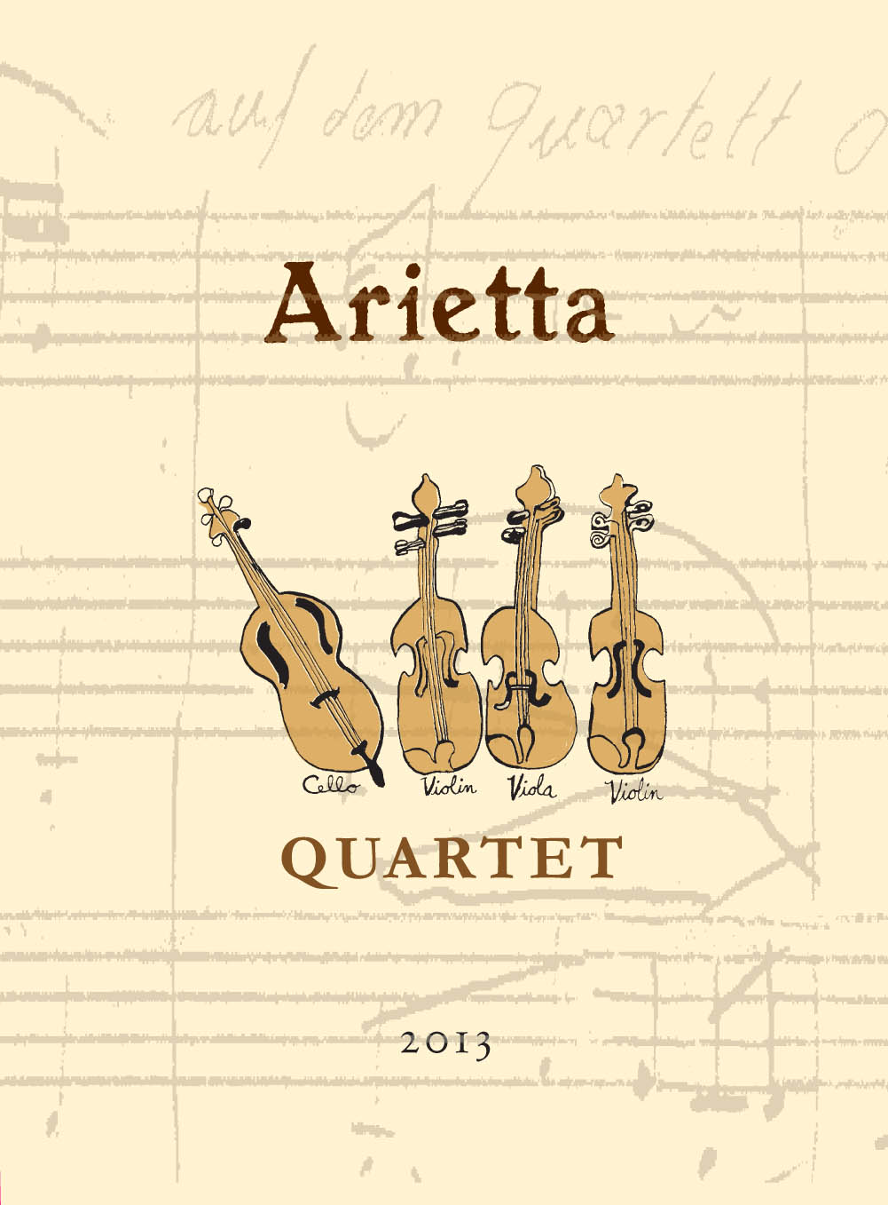 Arietta -  Red Wine Quartet 2021 (750)