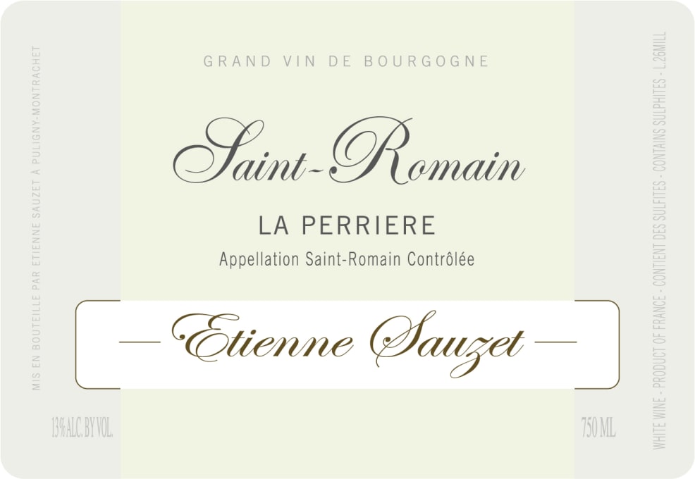 Etienne Sauzet - Saint Romain La Periere 2022 (750ml) (750ml)