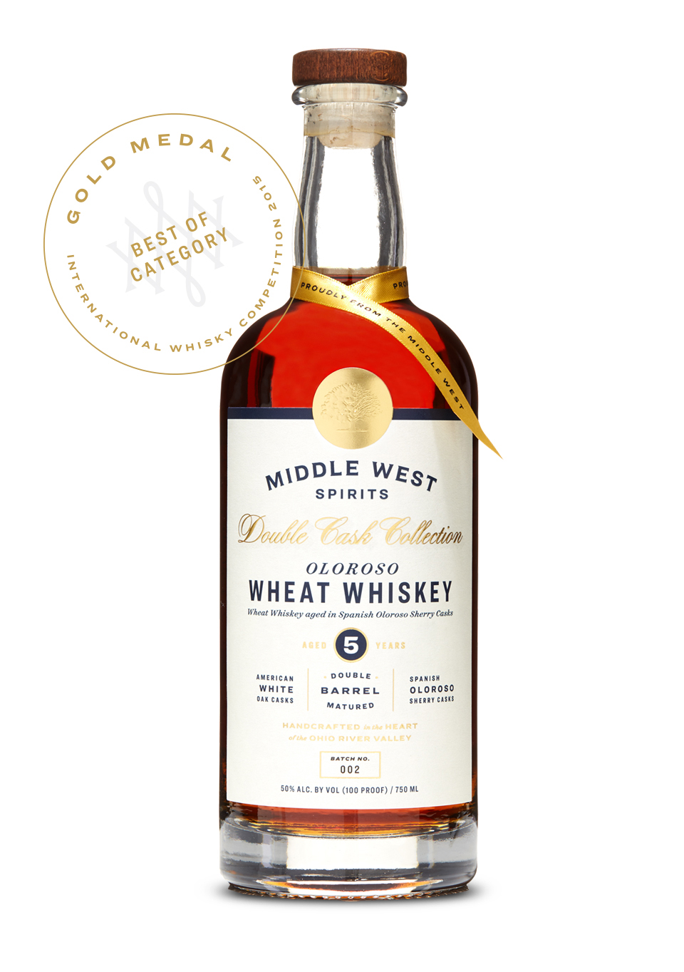 middle west - Oloroso Finished Wheat Whiskey (750)