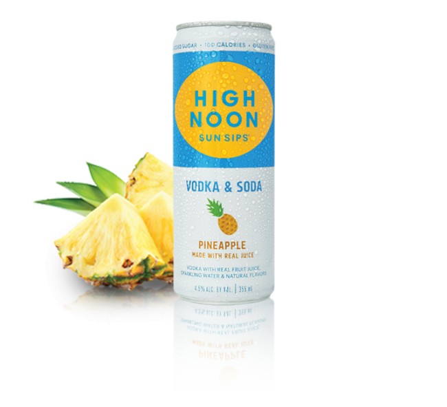High Noon - Pineapple Vodka & Soda 4pk (435)