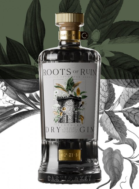 Castle & Key - Roots of Ruin Gin (750)
