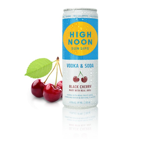 High Noon - Black Cherry Vodka & Soda (435)